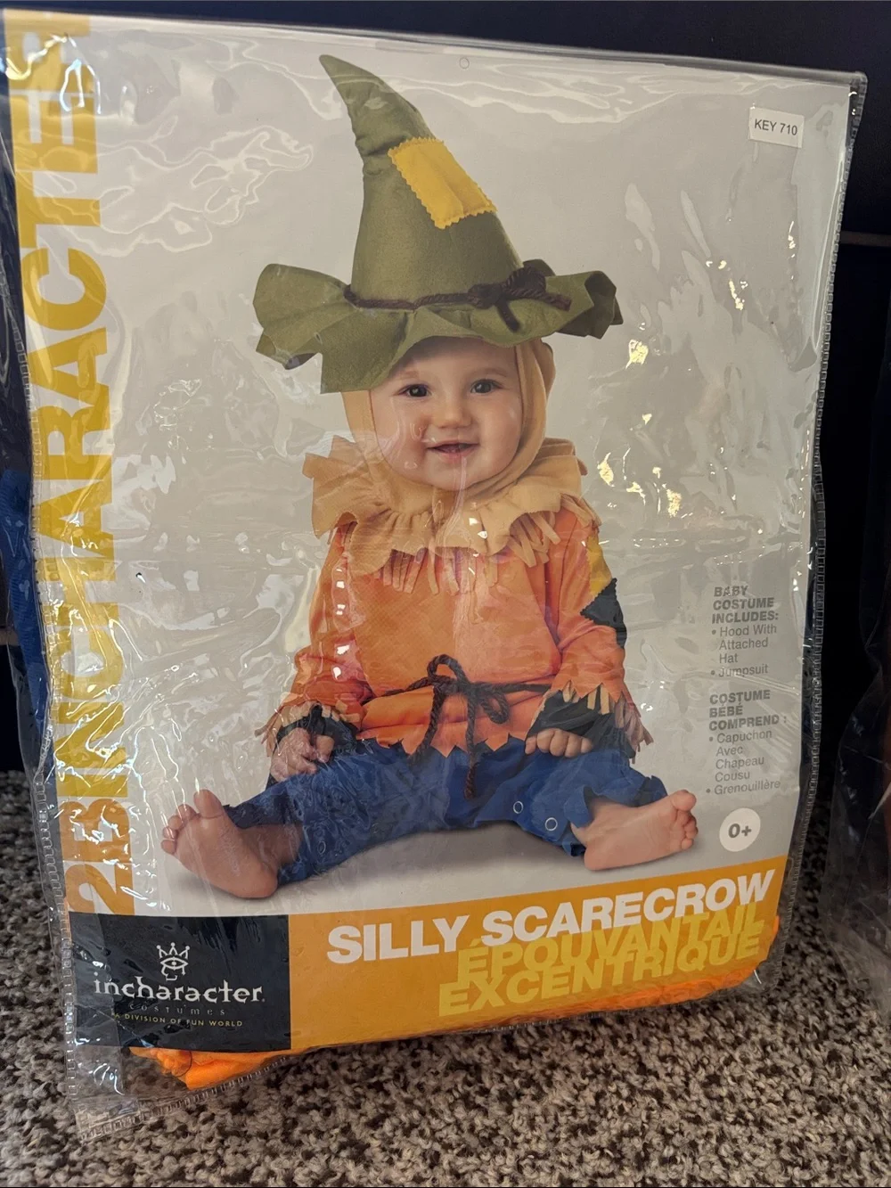 Incharacter toddler halloween